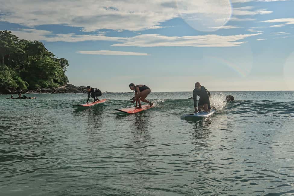 billede nr.9 af aktiviteten Phuket: Surf-lektion for begyndere i Kata Beach i Thailandbugten, uploadet af udbyder