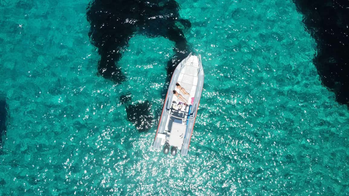 image n.3 of Ibiza: SpeedBoat trip to Atlantis & Es Vedra Snorkel+Paddle activity in Sant Josep de sa Talaia, uploaded by supplier