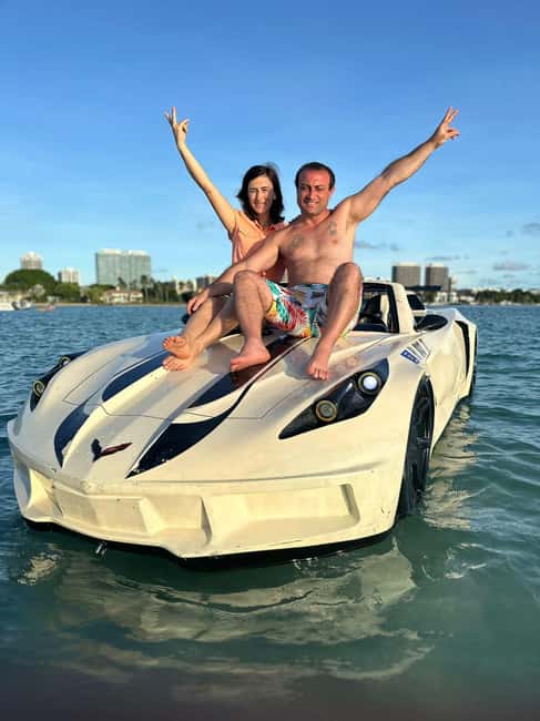 bild nr.1 av Miami Beach: 1 timmes Jetcar-uthyrning & 30 minuters båttur med kändisar aktivitet i Miami, uppladdad av arrangören