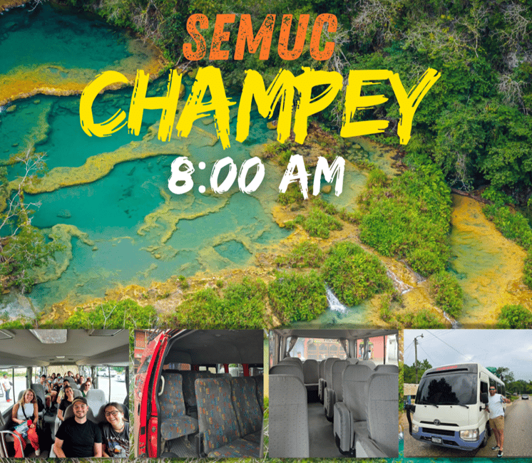 afbeelding n.1 van Gedeelde transfer Semuc champey, Lanquin activiteit in Alta Verapaz, geüpload door aanbieder