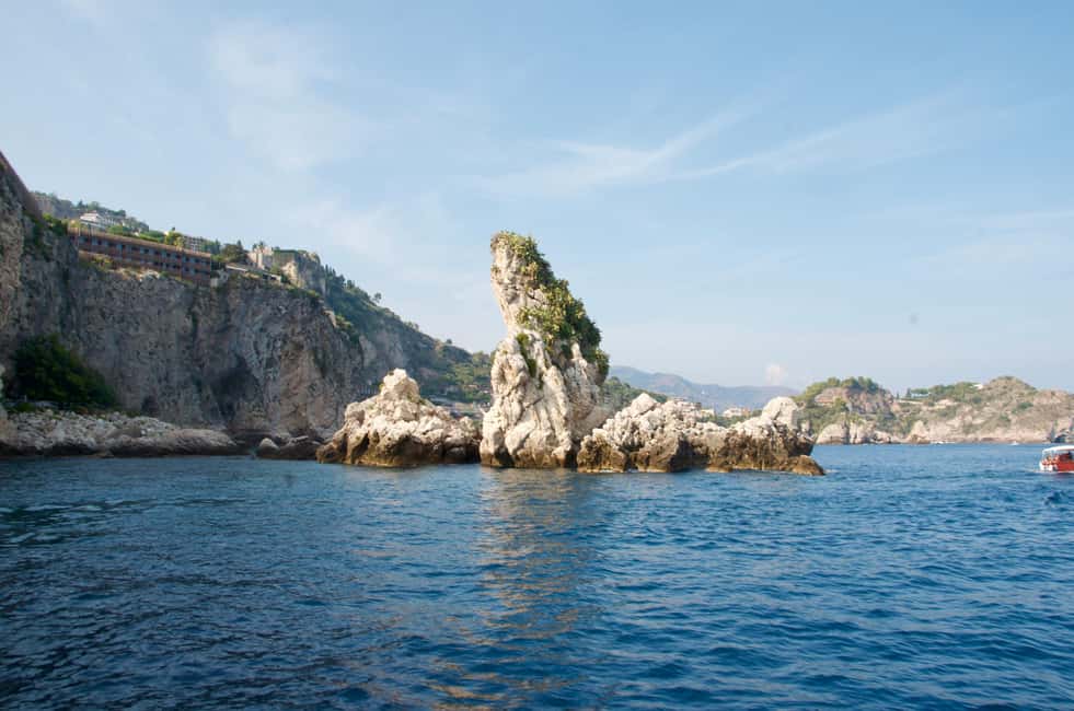 image n.3 of Naxos: Taormina Boat Tour with Snorkeling and Prosecco activity in Taormina, uploaded by supplier