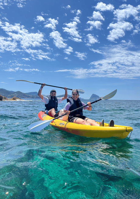 image n.4 of Ibiza: Sea Cave Tour with Guided Kayaking and Snorkeling activity in Balearic Islands, uploaded by supplier