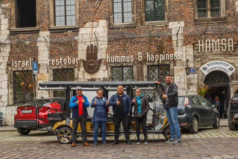 afbeelding n.3 van Krakau: Stadsrondleiding met gids in golfkar & fabriek van Schindler activiteit in Krakau, geüpload door aanbieder