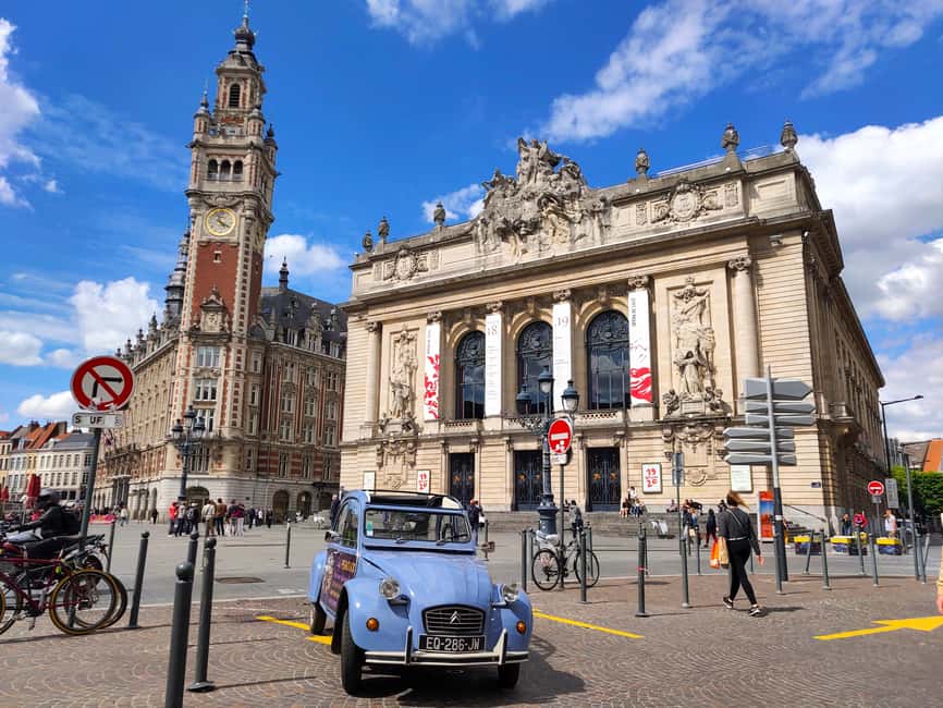 bild nr.3 av Lille körtur med cabriolet Citroen 2CV aktivitet i Lille, uppladdad av arrangören