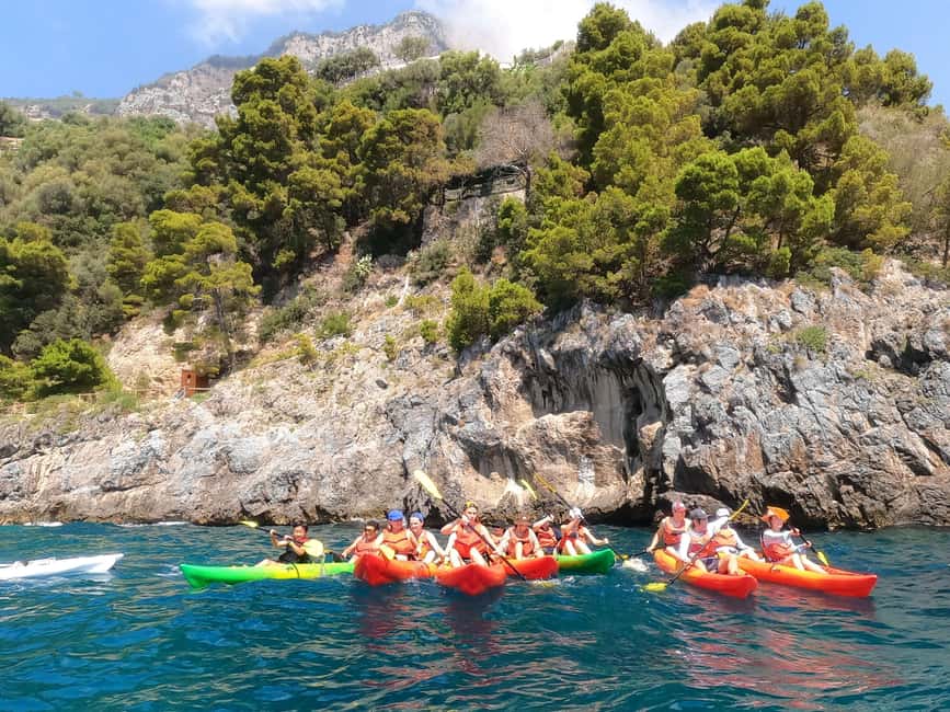 image n.22 of Amalfi Coast: Kayak & Snorkeling Tour, Caves & Hidden Beach activity in Conca dei Marini, uploaded by supplier