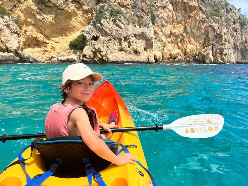 9. fotó – Cala Granadella: Cala en Caló tengeri barlang Snorkel & Kayak Tour – program helye: Xàbia, feltöltötte a programszervező