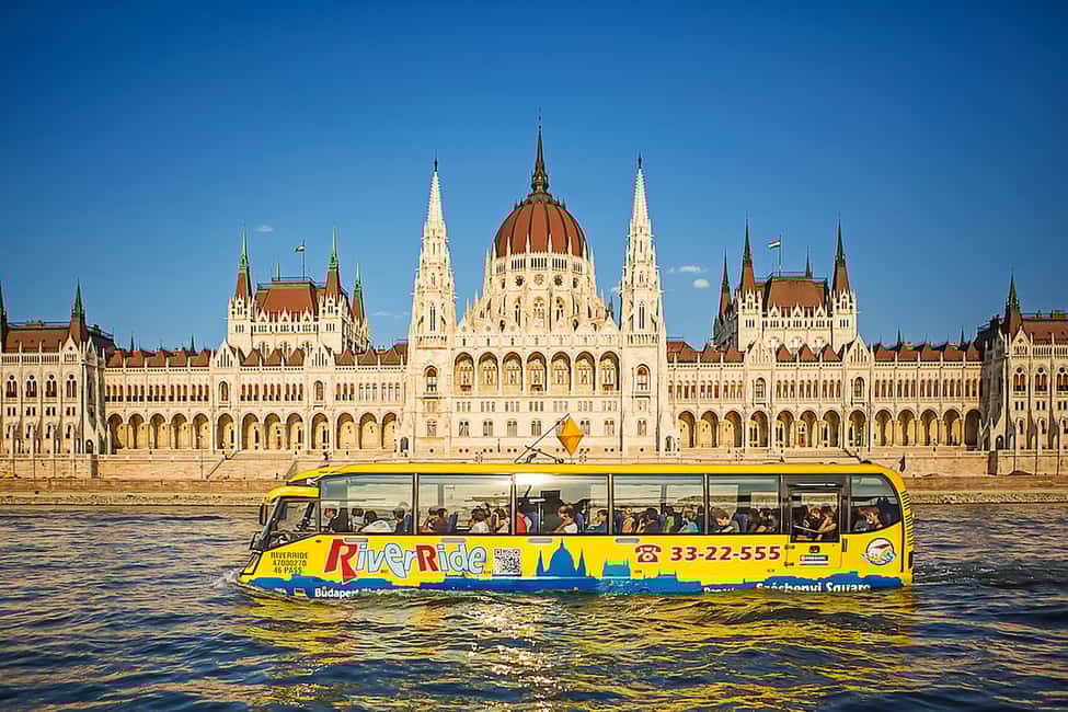 Image N°2 de Budapest : Visite en bus flottant sur terre et sur l'eau activité à Budapest, publiée par le prestataire