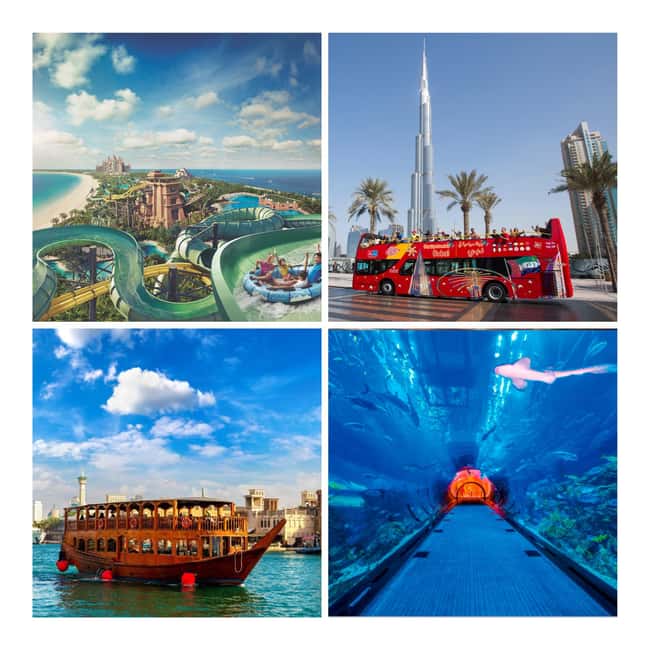 imaginea n.1 a activității Dubai: Excursie cu autobuzul Hop-On Hop-Off, Aquaventure și croazieră Dhow în Dubai, încărcată de organizator