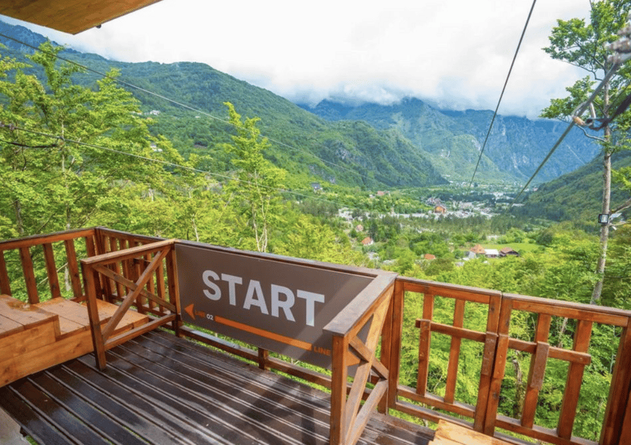 image n.9 of Theth’s new Zipline, the first of its kind in the area activity in Theth, uploaded by supplier