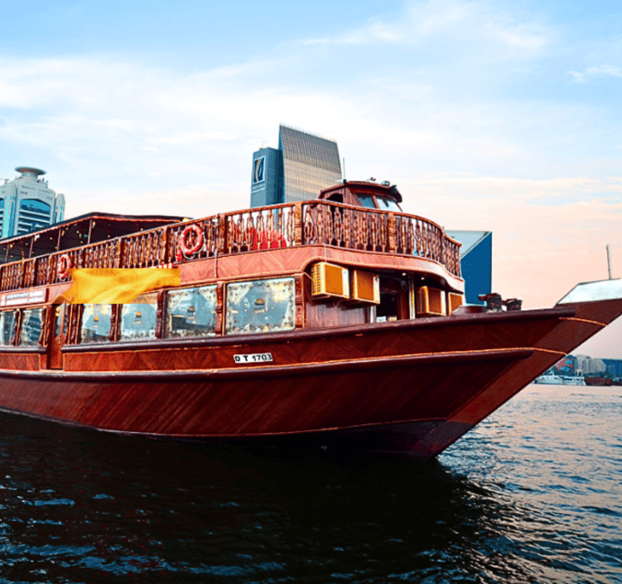 image n.1 of Dubai: Dhow Cruise with Arabic-Style Dinner & 4 Dance Shows activity in Dubai, uploaded by supplier