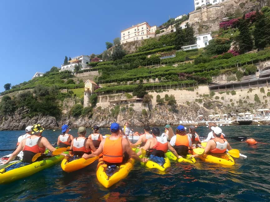 image n.12 of Amalfi Coast: Kayak & Snorkeling Tour, Caves & Hidden Beach activity in Conca dei Marini, uploaded by supplier