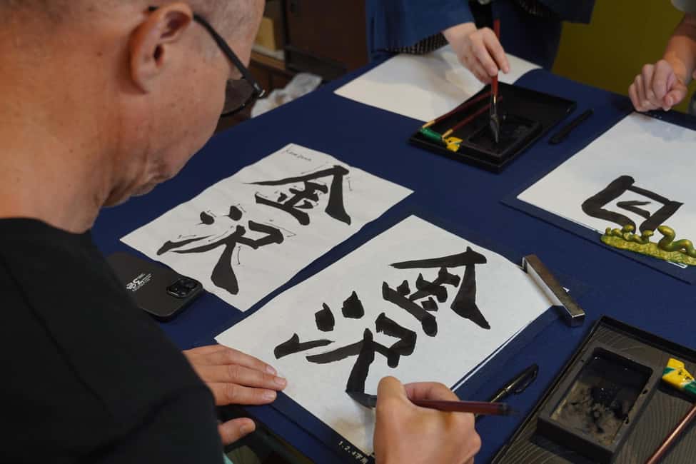 obrázek č.3 aktivity Kanazawa: Kurz japonské kaligrafie v destinaci Kanazawa, nahraný poskytovatelem aktivity