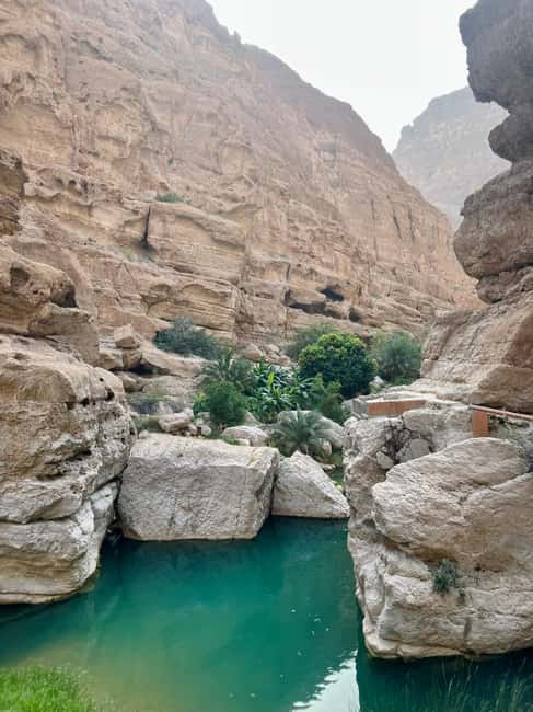 Obraz nr 8 z atrakcji Muscat: Prywatna wycieczka po Wadi Shab i Bimmah Sinkhole + bezpłatny lunch w Al-Mintakat asz-Szarkijja, przesłany przez organizatora