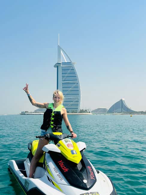 image n.15 of Dubai: Jetski Adventure w/ Burj Khalifa & Burj Al Arab Views activity in Dubai, uploaded by supplier