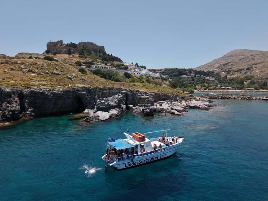 image n.11 of Lindos: Swim and Snorkel Boat Cruise with Drinks activity in South Aegean, uploaded by supplier