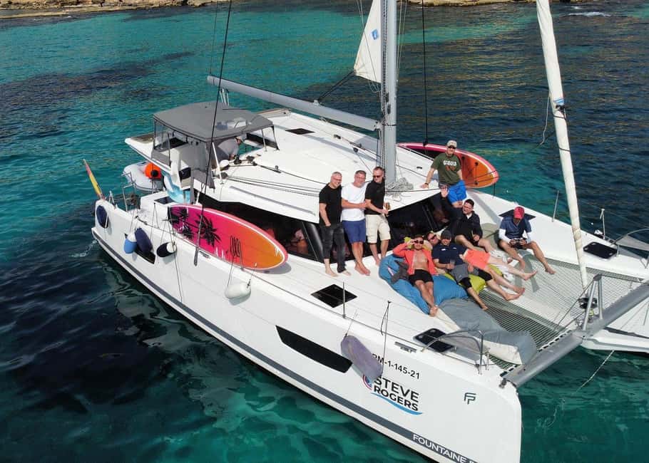 image n.7 of From Palma: Luxury Catamaran Group Tour with Tapas & Drinks activity in Balearic Islands, uploaded by supplier
