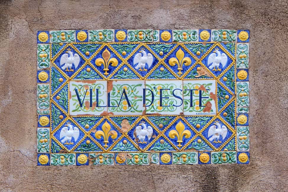 Image N°2 de Tivoli : Billet d'entrée à la Villa d'Este et App Audio Guide activité à Tivoli, Latium, publiée par le prestataire