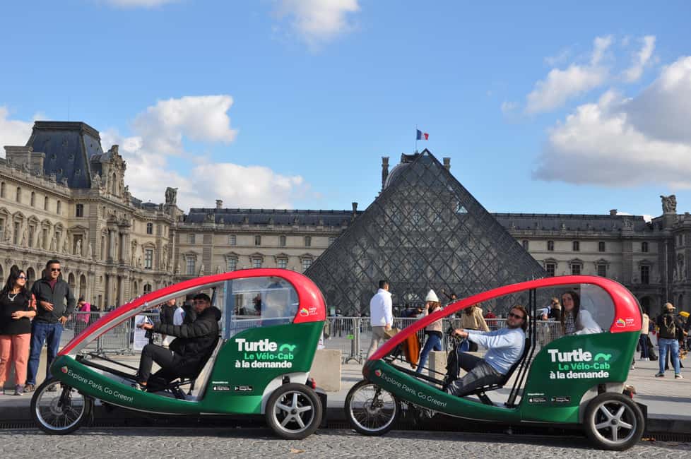 imagem n.8 de O melhor de Paris em tour particular de riquixá com guia de áudio atividade em Paris, carregada pelo fornecedor