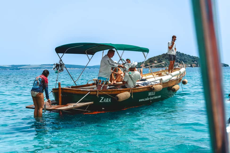 Obraz nr 2 z atrakcji Zadar: Rejs snorkelingowy na 3 wyspy z winem musującym w Dalmacja, przesłany przez organizatora