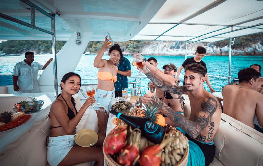image n.12 of Phuket: Phi Phi, Maya, and Maiton by Luxury Yacht with Lunch activity in Gulf of Thailand, uploaded by supplier