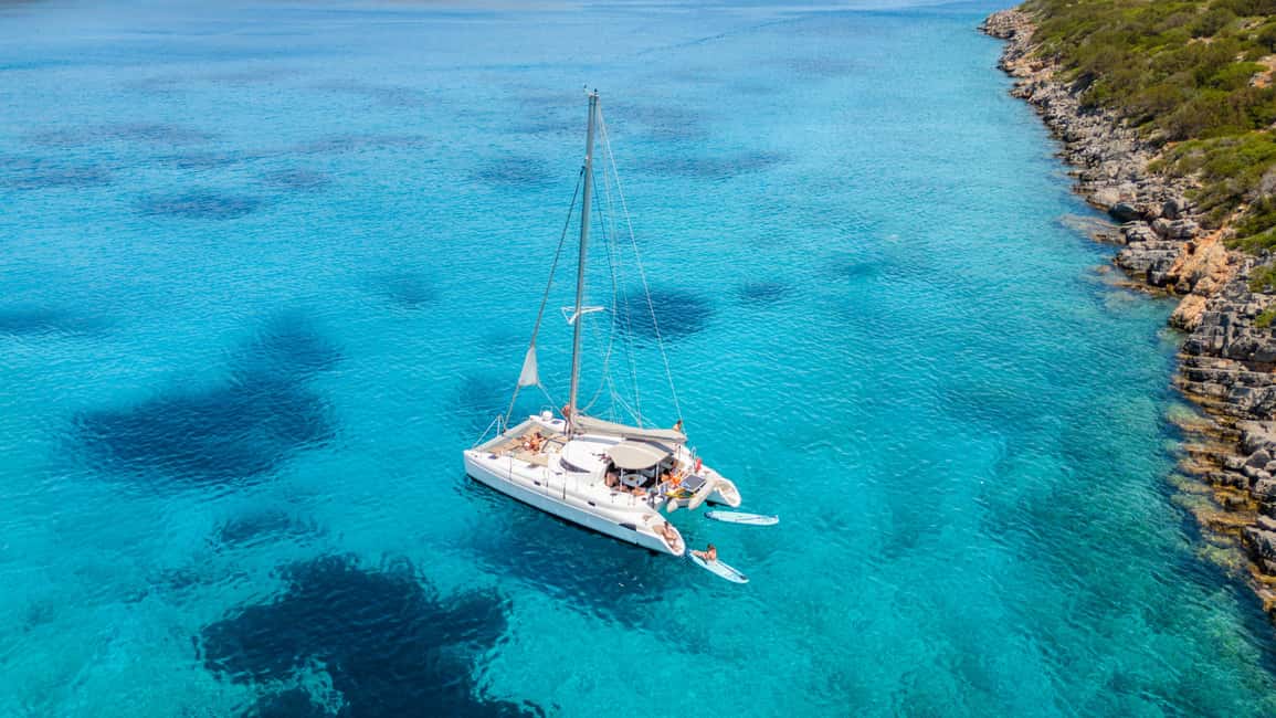imagem n.10 de Agios Nikolaos: Catamarã Spinalonga e Kolokytha com refeição atividade em Ágios Nikolaos, carregada pelo fornecedor