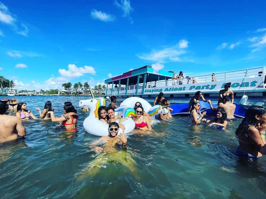 imagen n.º 1 de Ft. Lauderdale: Tour en barco de fiesta al banco de arena con melodías actividad en Fort Lauderdale, subida por el proveedor