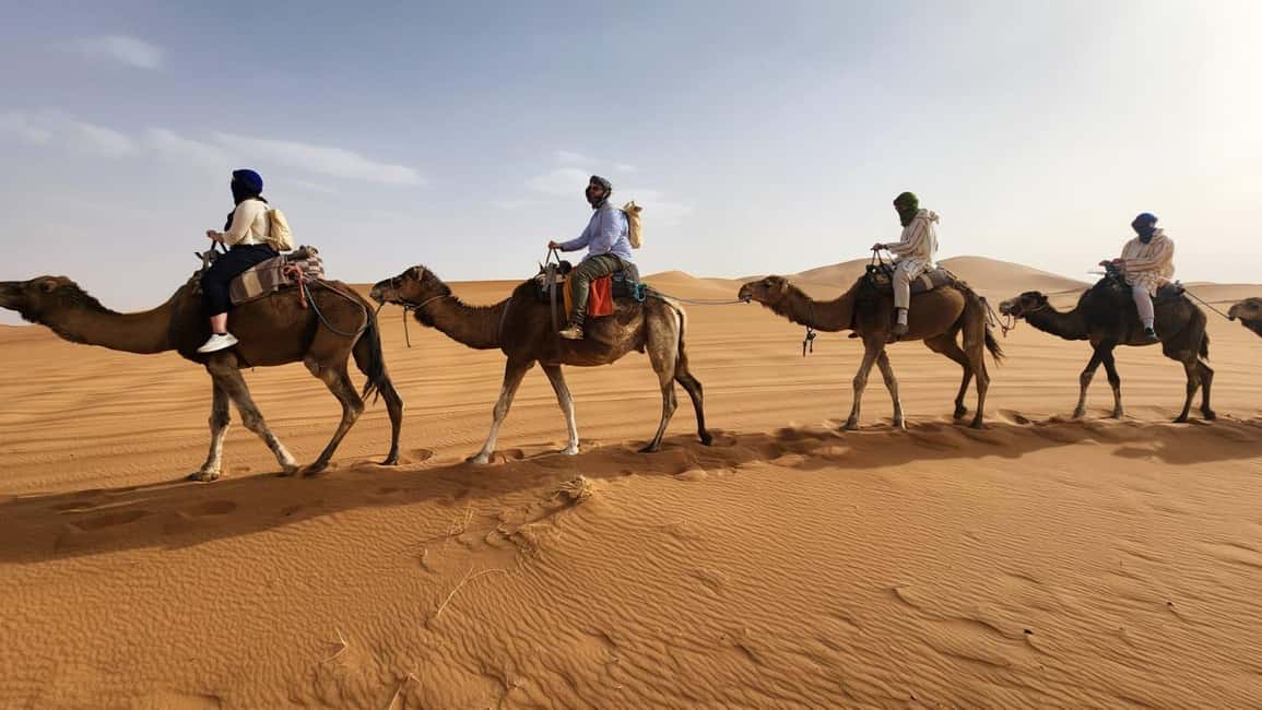 Image N°34 de Marrakech à Fès, circuit de 3 jours dans le désert à dos de chameau et en tente de luxe activité à Marrakech-Safi, publiée par le prestataire