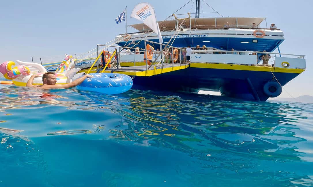 image n.10 of Athens: Islands Swimming Day Cruise. DJ, Lunch & Drinks inc. activity in Central Greece, uploaded by supplier