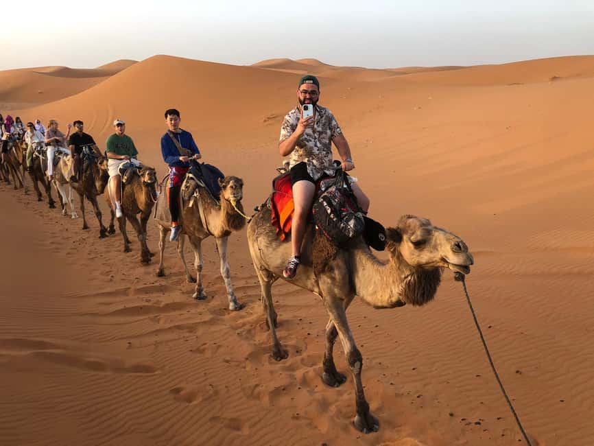 Image N°22 de Marrakech à Fès, circuit de 3 jours dans le désert à dos de chameau et en tente de luxe activité à Marrakech-Safi, publiée par le prestataire