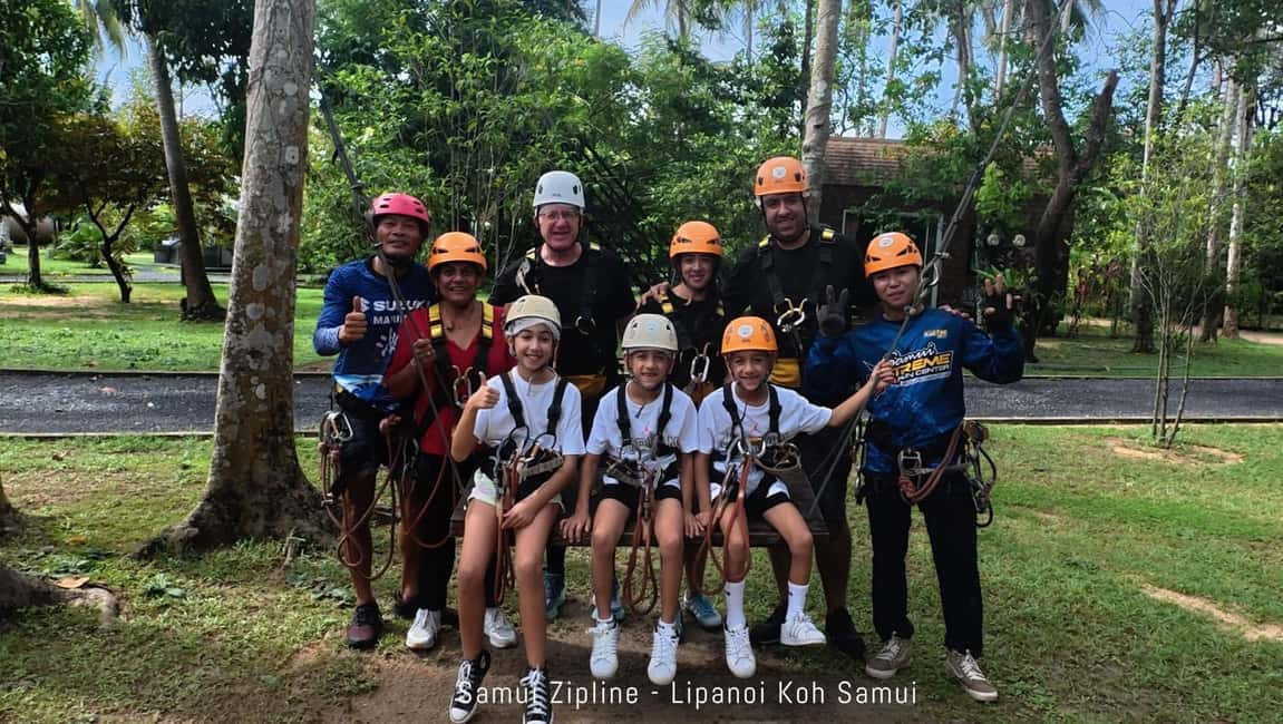 billede nr.15 af aktiviteten Koh Samui: Samui Zipline Adventure med transportservice i Thailandbugten, uploadet af udbyder
