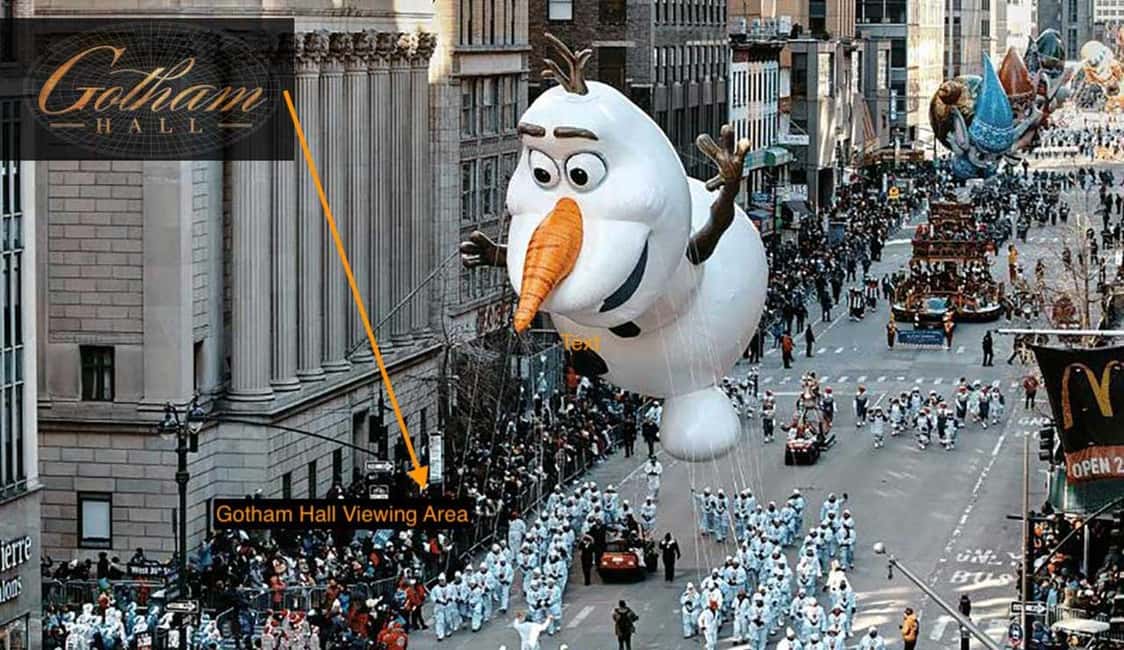NYC: Macy’s Thanksgiving Day Parade Premium Viewing Brunch NYC: Macy’s Thanksgiving Day Parade Premium Viewing Brunch