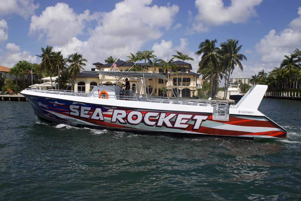 imagen n.º 10 de Crucero en lancha rápida Sea Rocket y por el Intracoastal en Ft Lauderdale actividad en Fort Lauderdale, subida por el proveedor