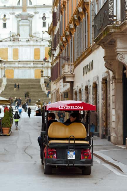 Image N°5 de Rome : visite en voiturette de golf des places et fontaines activité à Rome, publiée par le prestataire