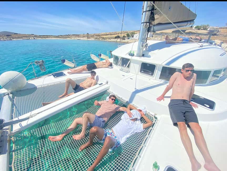 image n.3 of Mykonos: Catamaran Cruise With Meal and Drinks activity in Cyclades, uploaded by supplier