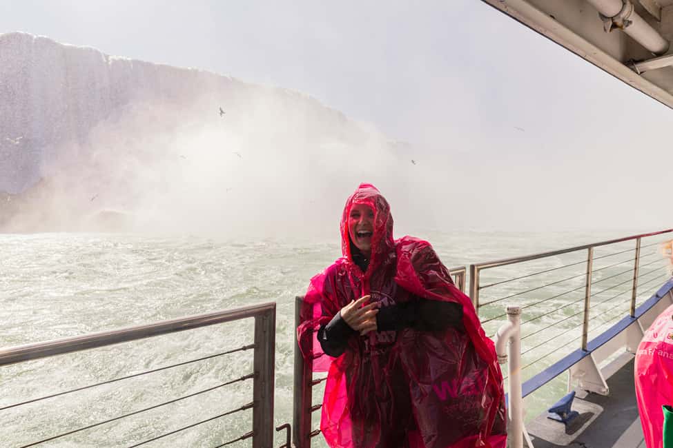 Obraz nr 11 z atrakcji Wodospad Niagara: rejs wycieczkowy i wycieczka „Journey Behind the Falls” w Wodospad Niagara w Kanadzie, przesłany przez organizatora