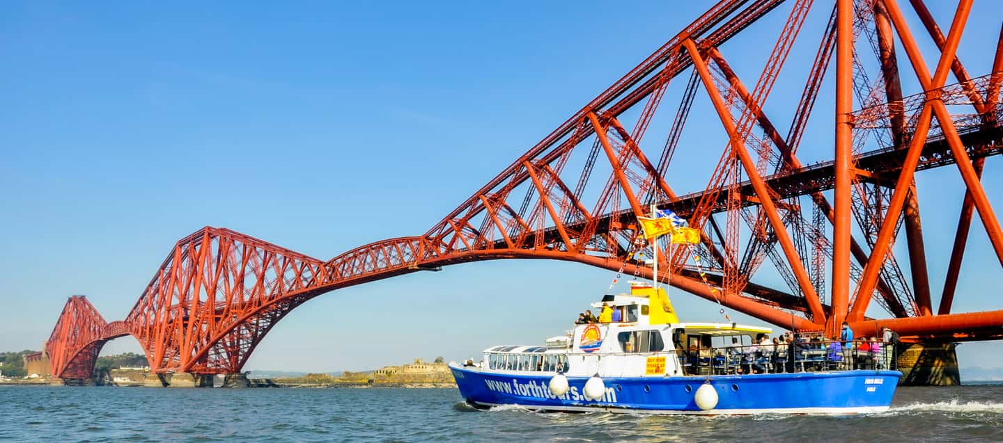 image n.1 of Edinburgh: 'Firth of Forth' Three Bridges Sightseeing Cruise activity in Fife, uploaded by supplier