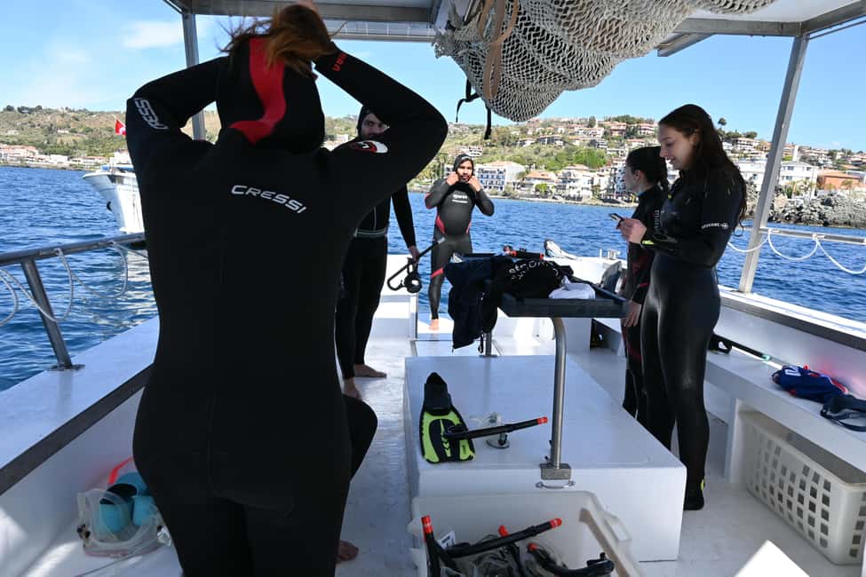 image n.7 of Catania: Boat Tour and Snorkeling with Aperitif and Prosecco activity in Acireale, uploaded by supplier
