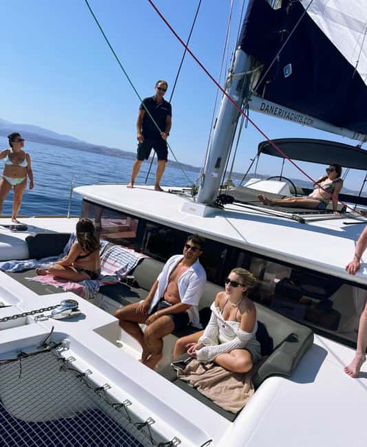 image n.9 of Athens: Catamaran Trip to Poseidon Temple with Meal & Drinks activity in Sounion, uploaded by supplier