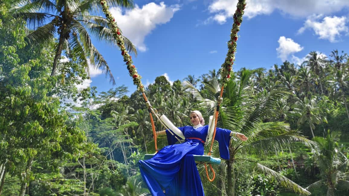 Obraz nr 8 z atrakcji Bali: huśtawka w Ubud, zjazdy na linie, SkyBike na prywatnych tarasach ryżowych w Bali, przesłany przez organizatora