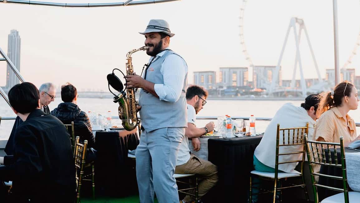 image n.20 of Dubai: Sunset or Dinner Cruise with Live Music & Open Bar activity in Dubai, uploaded by supplier