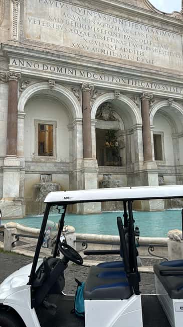 Image N°4 de Rome : visite des sites incontournables en voiturette de golf avec pizza et glace activité à Rome, publiée par le prestataire