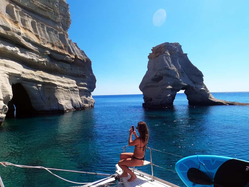 image n.13 of Milos: Full-Day Catamaran Cruise with Paddle Board activity in Cyclades, uploaded by supplier