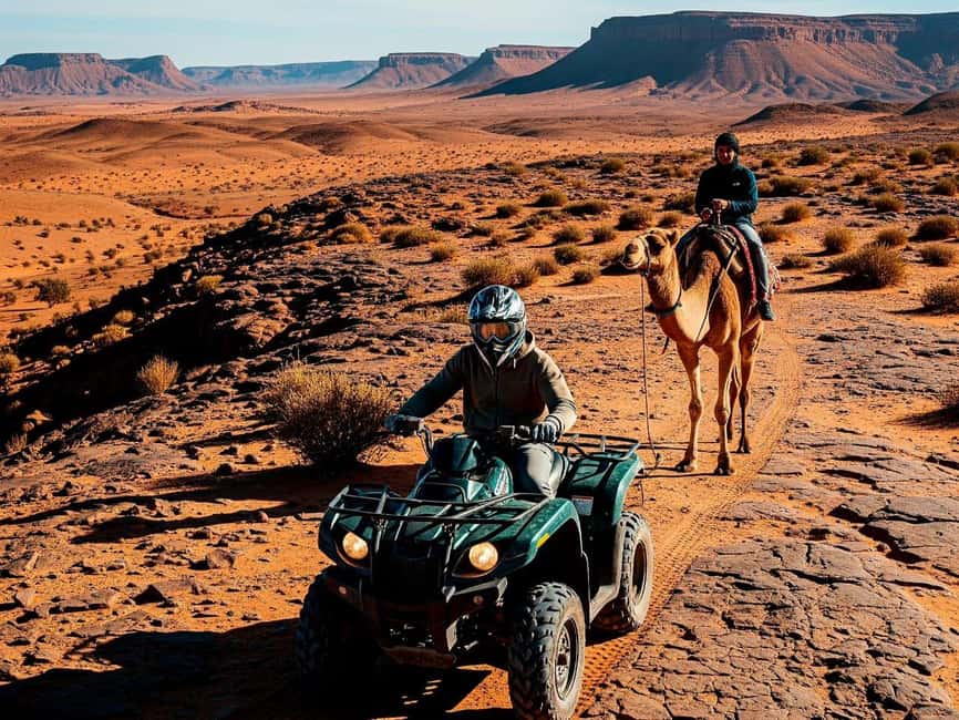 Immagine nº 4 di Marrakech: Tour in quad nel deserto di Agafay con cena-spettacolo attività a Marrakech, caricata dal fornitore