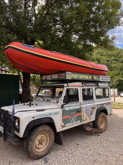 Bild Nr. 7 von TARA-BRÜCKE: Tara River Rafting Trip mit Jeep-Transfer Aktivität in Žabljak, hochgeladen vom Anbieter