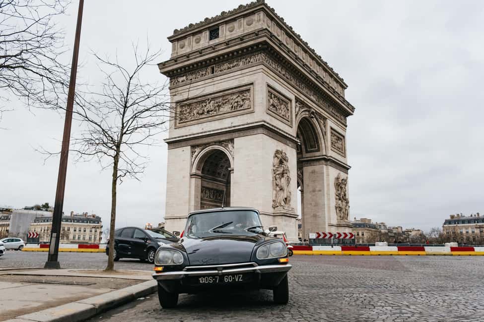Immagine nº 15 di Parigi: Tour guidato privato della città a bordo di una Traction Avant o DS 21 attività a Parigi, caricata dal fornitore