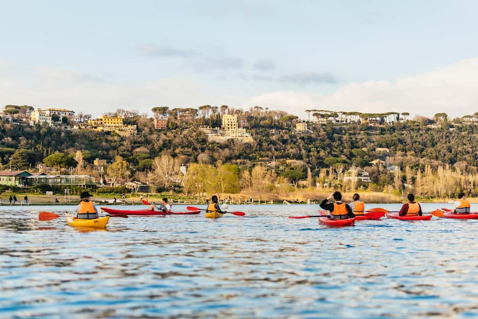 Image N°18 de Rome : Lac des Papes, excursion en kayak avec baignade et pizza romaine activité à Latium, publiée par le prestataire