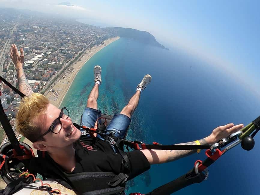Alanya içindeki Alanya: Kleopatra Plajı'na Tandem Yamaç Paraşütü Uçuşu etkinliğinin tedarikçi tarafından yüklenen 8 no'lu görseli