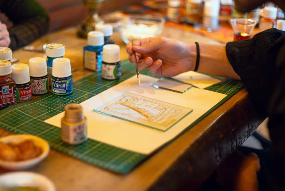 image n.3 of Istanbul: Traditional Stained Glass Painting Workshop activity in Istanbul, uploaded by supplier