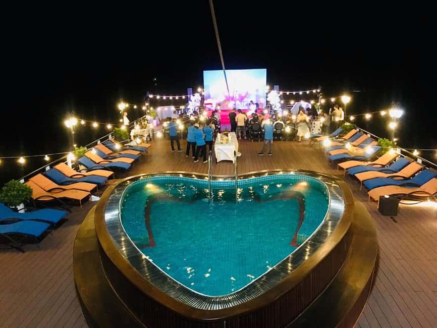 image n.7 of From Hanoi: 2-Day Cruise Trip with Private Balcony & Bathtub activity in Ha Long, uploaded by supplier