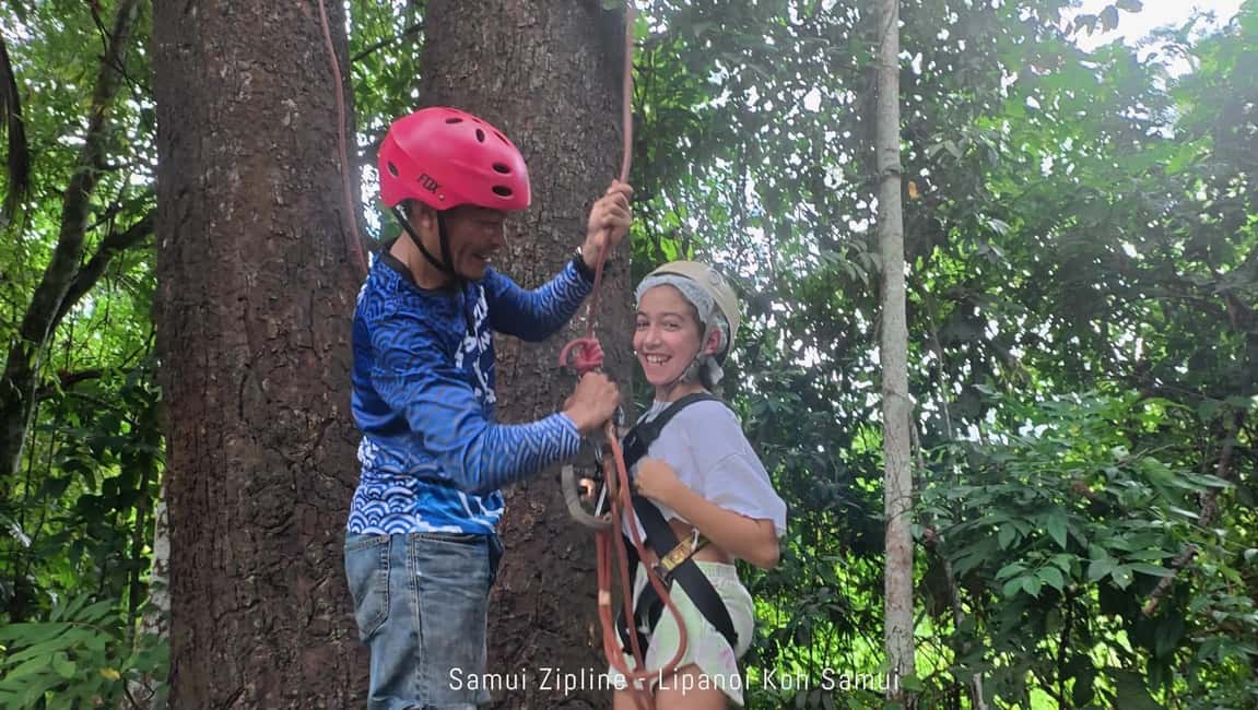 billede nr.14 af aktiviteten Koh Samui: Samui Zipline Adventure med transportservice i Thailandbugten, uploadet af udbyder